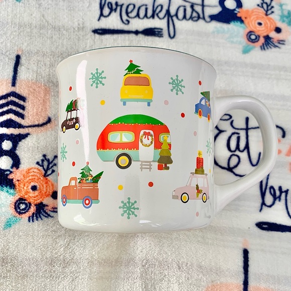 Other - ☮️ Hippie Van Retro Christmas Cheer Holiday Mug